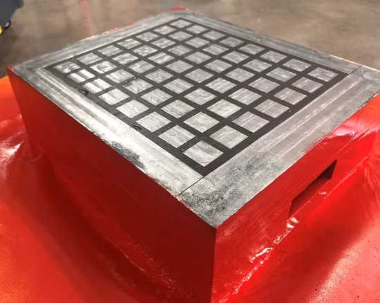 Permanente CNC-Magnetspannfutter in kundenspezifischer Größe zum Fräsen